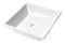 ALFI Brand - White 17" Square Above Mount Ceramic Sink | ABC912