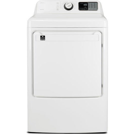 Midea - 7.5 CF Electric DryerDryers - MLE45N1BWW