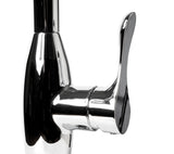 ALFI Brand - Polished Chrome Traditional Gooseneck Pull Down Kitchen Faucet | ABKF3783-PC