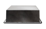 ALFI Brand - 24 x 12 Black Matte Stainless Steel Horizontal Single Shelf Bath Shower Niche | ABNC2412-BLA