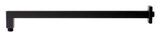 ALFI Brand - Black Matte 20" Square Wall Shower Arm | ABSA20S-BM