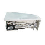 EAGO - 5 ft Clear Rounded Left Corner Acrylic Whirlpool Bathtub | AM198ETL-L