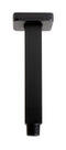 ALFI Brand - Black Matte 6" Square Ceiling Shower Arm | ABSA6S-BM