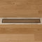 ALFI Brand - 24" Modern Polished Stainless Steel Linear Shower Drain with Solid Cover | ABLD24B-PSS
