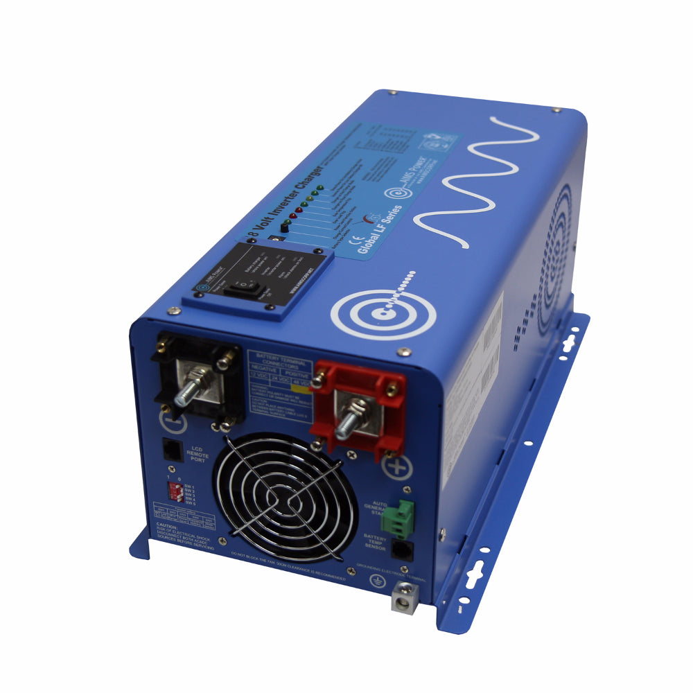 Aims Power - 2000 Watt Pure Sine Inverter Charger  - 48 VDC 120 VAC 50/60Hz - PICOGLF20W48V120VR