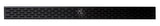 ALFI Brand - 36" Black Matte Stainless Steel Linear Shower Drain with Groove Holes | ABLD36C-BM