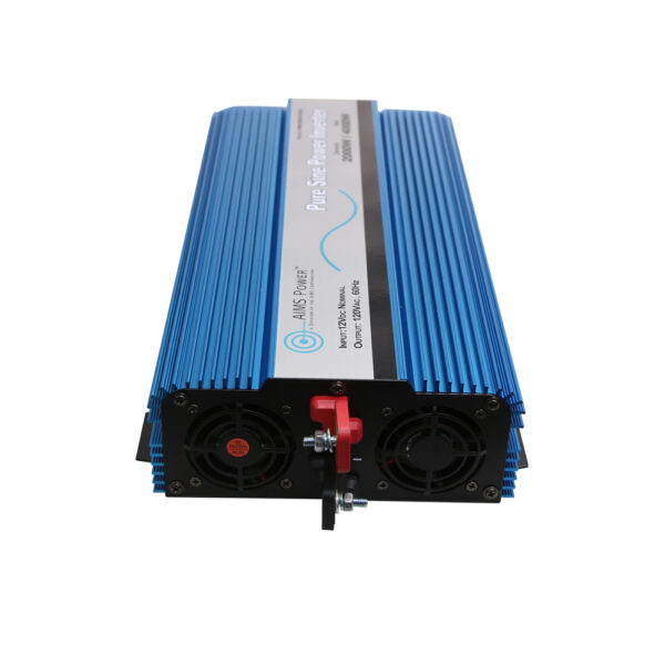 Aims Power - 2000 Watt Pure Sine Inverter w/ USB  & Remote Port - 12 VDC 120 VAC 60Hz - PWRI200012120S