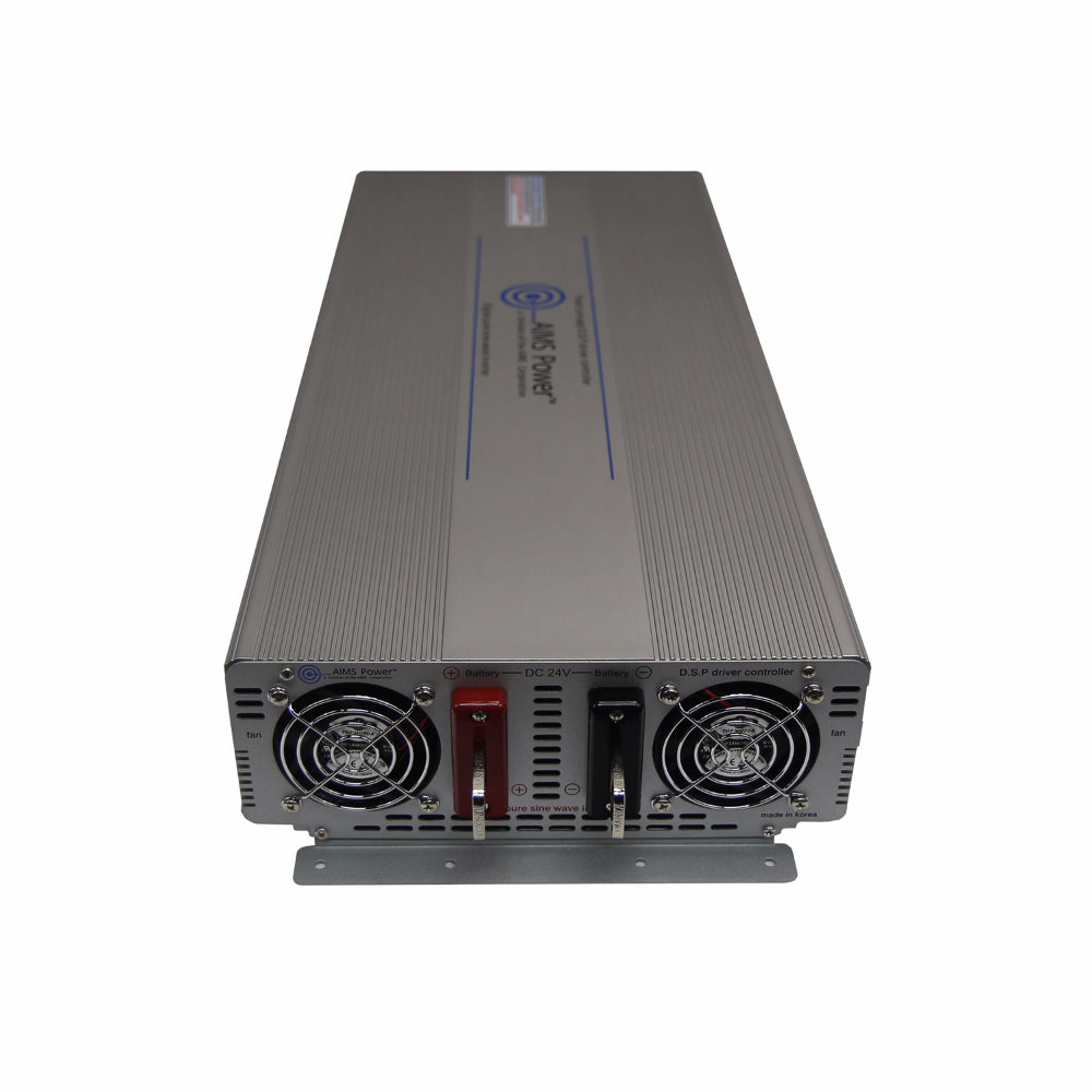 Aims Power - 3000 Watt Pure Sine Inverter - 24 VDC 120 VAC 50/60Hz - PWRIG300024120S