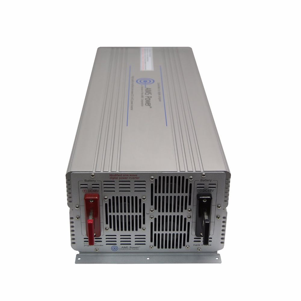 Aims Power - 7000 Watt Modified Sine Power Inverter - Industrial Grade - 48 VDC 240VAC 50/60Hz - PWRIG700024048