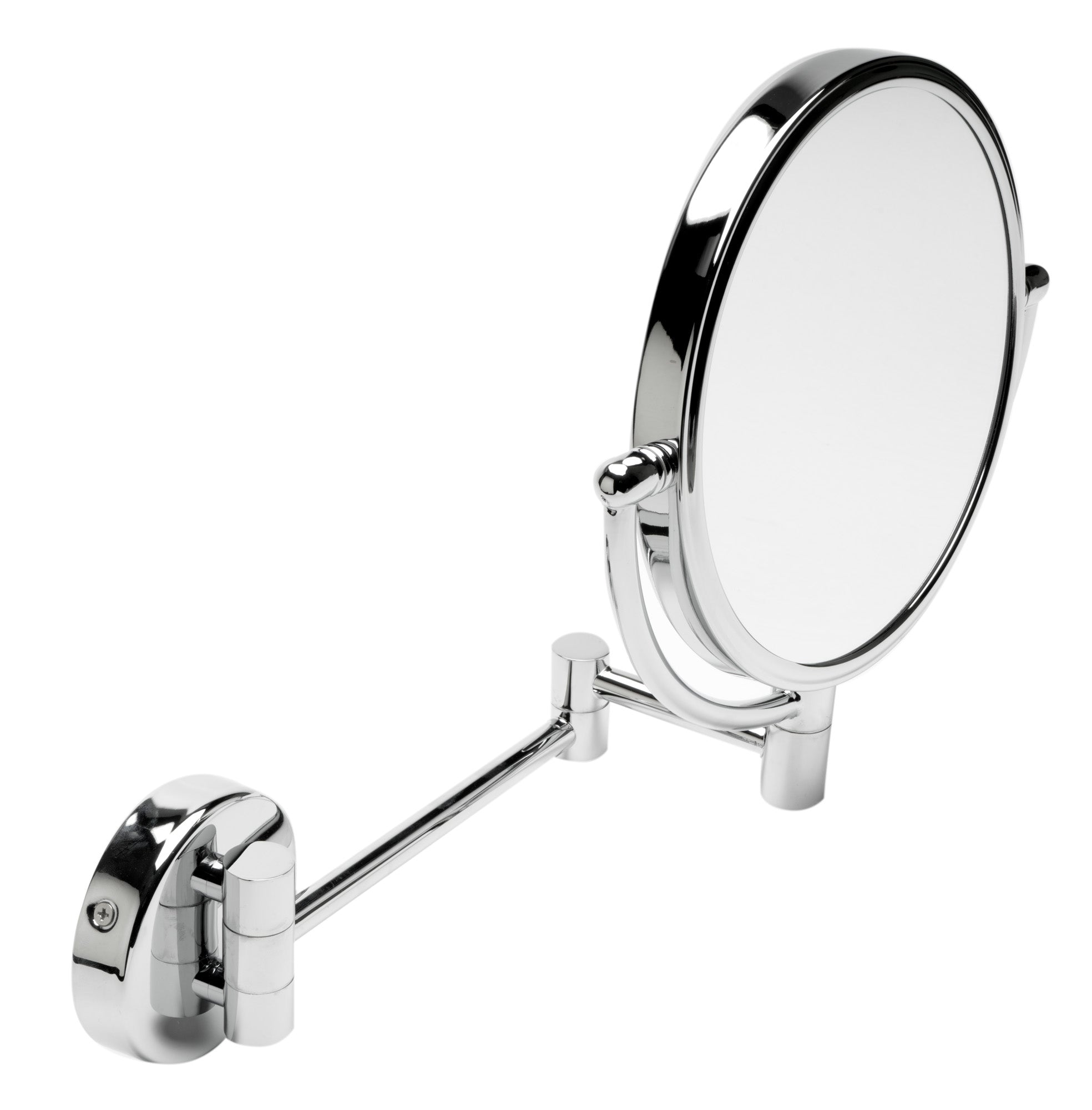 ALFI Brand - 8" Round Wall Mounted 5x Magnify Cosmetic Mirror | ABM8WR-PC