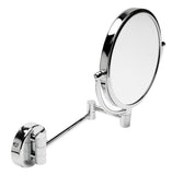 ALFI Brand - 8" Round Wall Mounted 5x Magnify Cosmetic Mirror | ABM8WR-PC