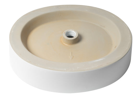 ALFI Brand - White 22" Oval Above Mount Ceramic Sink | ABC911