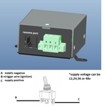 Aims Power - Any inverter using REMOTEHF can connect this to ignition to - turn on and off with vehicle - REMHFIGNITE