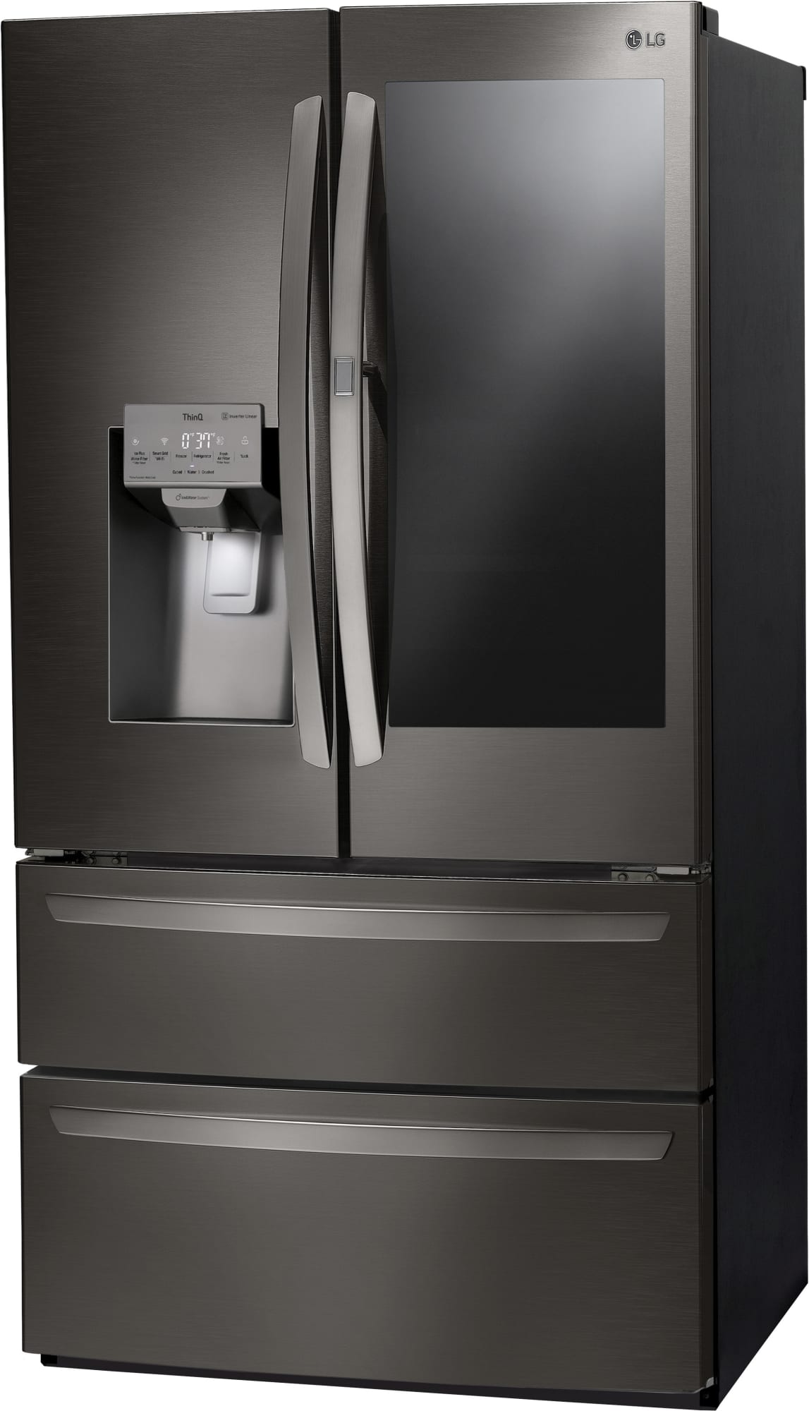 LG Oven/Microwave Combo and French Door Refrigerator Bundle