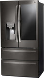 LG Oven/Microwave Combo and French Door Refrigerator Bundle