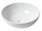 ALFI Brand - White 15" Round Vessel Bowl Above Mount Ceramic Sink | ABC905