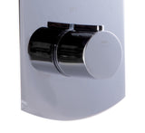 ALFI Brand - Polished Chrome Round 2 Way Thermostatic Shower Mixer | AB3901-PC