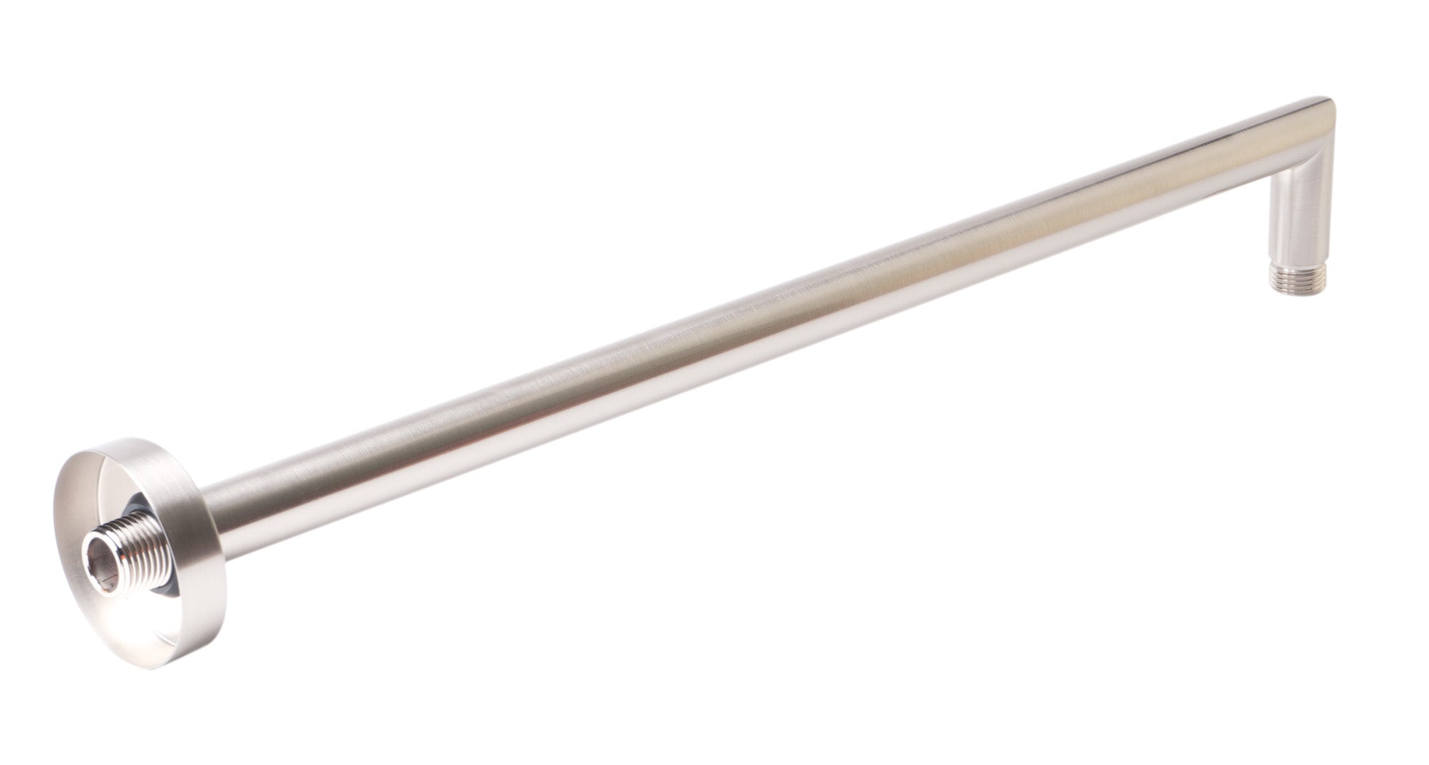 ALFI Brand - Brushed Nickel 20" Round Wall Shower Arm | ABSA20R-BN