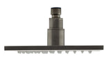 ALFI Brand - Brushed Nickel 8" Square Multi Color LED Rain Shower Head | LED8S-BN
