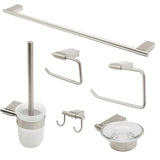 ALFI Brand - Brushed Nickel 6 Piece Matching Bathroom Accessory Set | AB9515-BN