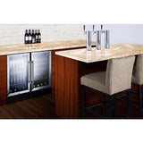 Summit 18" Undercounter Beverage Center 18" Wide Built-In Beverage Center