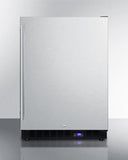 Summit - 24" Wide Built-In All-Freezer With Icemaker | [SCFF53BCSSIM]