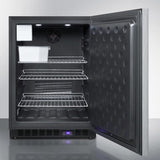 Summit - 24" Wide Built-In All-Freezer With Icemaker | [SCFF53BXCSSHHIM]