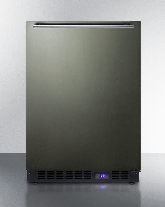 Summit - 24" Wide Built-In All-Freezer With Icemaker | [SCFF53BXKSHHIM]