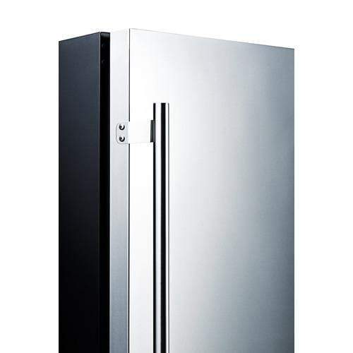 Summit All-Refrigerator 24" 4.6 cu. ft. Stainless Steel Undercounter Compact Refrigerator - Energy Star