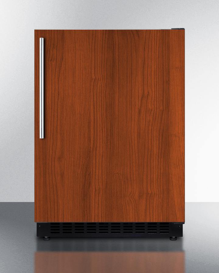 Summit All-Refrigerator 24" Al54 4.8 cu. ft. Custom Panel Built-In Undercounter Compact Refrigerator