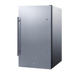 Summit All-Refrigerator Shallow Depth Outdoor Built-In All-Refrigerator
