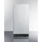 Summit All-Refrigerators 15" 2.2 cu.ft. Stainless Steel Built-In Undercounter Compact Refrigerator - ADA Compliant - Right Hinge with Lock