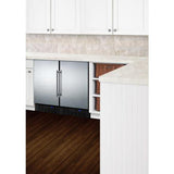 Summit - 24" Wide Electric Smooth-Top Range, 18" Wide Built-In or Freestanding All-Refrigerator, ADA Compliant, and Compact Microwave Bundle