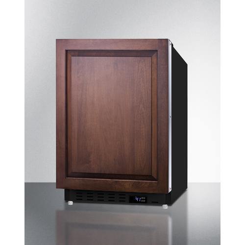 Summit All-Refrigerators 20" 3.53 cu. ft. Custom Panel Built-In Undercounter Compact Refrigerator