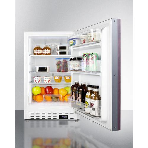 Summit All-Refrigerators 20" 3.53 cu. ft. Panel Ready Compact Refrigerator - ADA Compliant