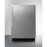 Summit All-Refrigerators 20" 3.53 cu. ft. Stainless Steel Built In Freezerless Refrigerator - ADA Compliant