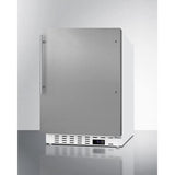 Summit All-Refrigerators 20" 3.53 cu. ft. Stainless Steel Compact Refrigerator - ADA Compliant