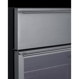 Summit All-Refrigerators 24" Wide Built-In Commercial Beverage Refrigerator With Top Drawer
