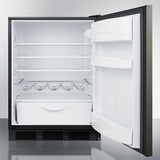 Summit - 24" Wide Built-In All-Refrigerator | [FF63BKBIKSHH]