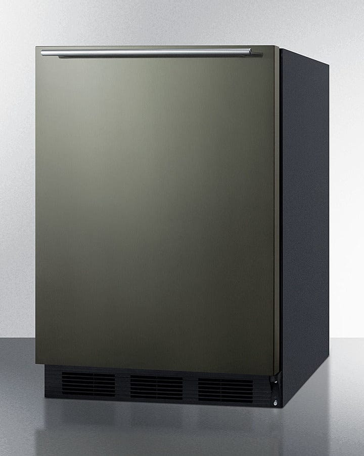 Summit - 24" Wide Built-In All-Refrigerator | [FF63BKBIKSHH]