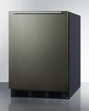 Summit - 24" Wide Built-In All-Refrigerator | [FF63BKBIKSHH]