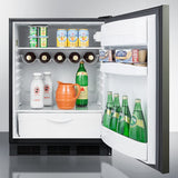 Summit - 24" Wide Built-In All-Refrigerator | [FF63BKBIKSHH]