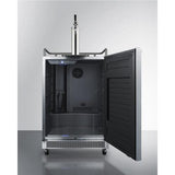 Summit Beer Dispensers 24" Wide Built-In Kegerator with TapLock