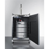 Summit Beer Dispensers 24" Wide Built-In Kegerator with TapLock