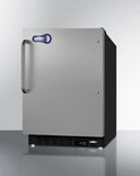 Summit Beverage Center Summit® Cold Cavern Series 2.7 Cu. Ft. Stainless Steel Beer Cooler/Kegerator - ALFZ37BSSTBFROST
