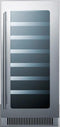 Summit Classic Built-in Wine Cellar 15" Wide Built-In Wine Cellar