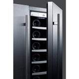 Summit Classic Outdoor Wine/Beverage 24" Wide Built-In Outdoor Wine/Beverage Center