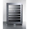 Summit Classic Wine Cellars 24" Wide Built-In Dual-Zone Wine Cellar