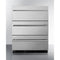 Summit Commercial All-Refrigerator 24" Wide 3-Drawer All-Refrigerator