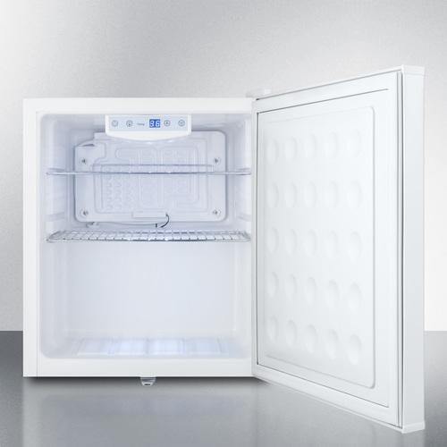Summit Commercial All-Refrigerators Commercial 17" 1.7 Cu. Ft. White Built-In Compact Refrigerator
